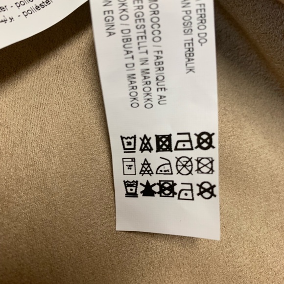 🌹NWT. Bershka Faux Vinyl Dress with belt. Size XS - Picture 8 of 8